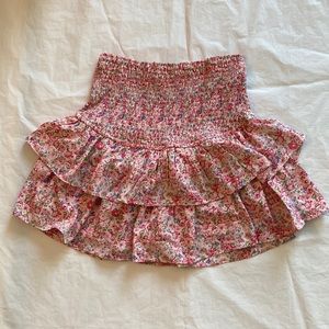 Entro Womens Skort Floral Pattern Size Medium